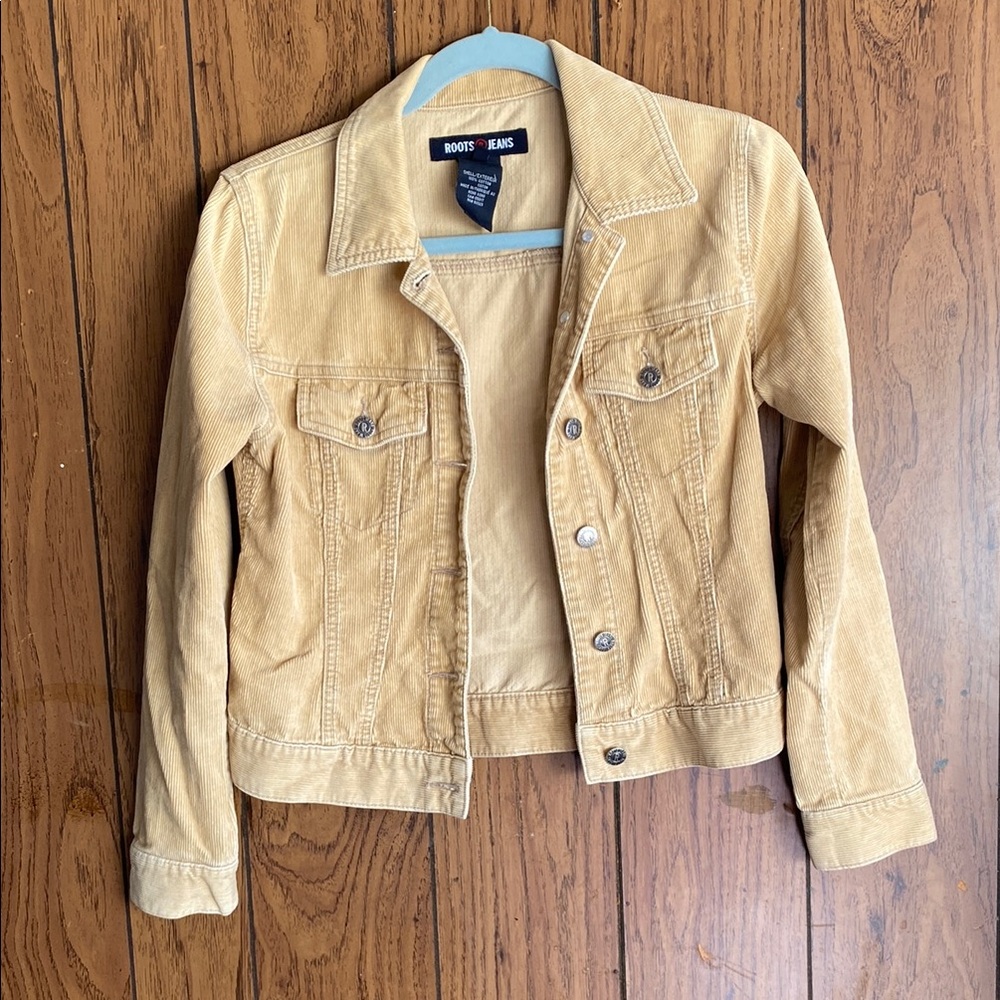 Roots Tan Jean Jacket